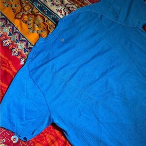 Men’s Lululemon Vent Tech Tee Blue Athletic